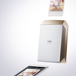 Fujifilm INSTAX SHARE SP-2 Smart Phone Printer (Gold) (Renewed)