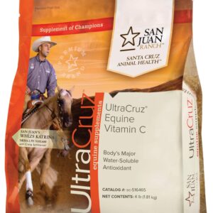 UltraCruz Equine Vitamin C (Ascorbic Acid) Supplement for Horses, 4 lb, Pellet (32 Day Supply),sc-516465