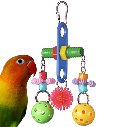 Super Bird Creations SB1087 Tug O' War Bird Toy, Small/Medium Bird Size, 6" x 3" x 1"