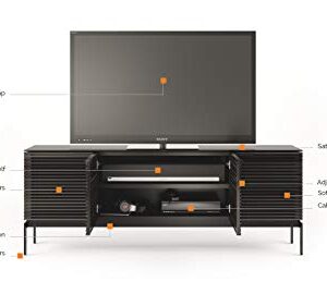 BDI Corridor 7129 Media Console, Charcoal