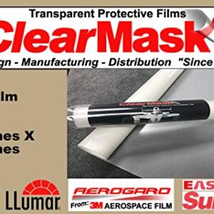 ClearMask 24" X 96" Fabricated Paint Protection Film Roll (8 Mil Clear Urethane Film from 3M, Eastman Llumar Suntek or Equal)