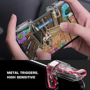 GameSir Mobile Game Controller, Metal L1R1 Triggers,Sensitive Shoot and Aim Buttons Shooter,Suitable for PUBG/Fortnite