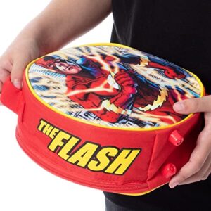 DC Comics Flash Lunch Box Soft Kit Insulated Cooler Circle Bag