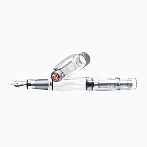 TWSBI Diamond 580ALR Nickel Gray Fountain Pen Nib B