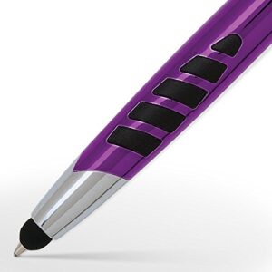 Custom Laser-Engraved Metal Ballpoint Pens With Stylus. Available in 5 Colors - Free Personalization