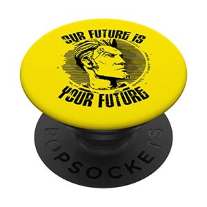 borderlands handsome jack hyperion propaganda "our future is popsockets popgrip: swappable grip for phones & tablets