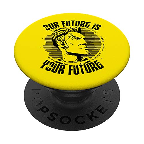 Borderlands Handsome Jack Hyperion Propaganda "Our Future is PopSockets PopGrip: Swappable Grip for Phones & Tablets