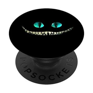 cheshire smile cat popsockets popgrip: swappable grip for phones & tablets