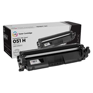 ld products compatible toner cartridge replacement for canon 051 2168c001 (black, 1-pack) compatible with canon imageclass lbp162dw, mf264dw, mf267dw, mf269dw
