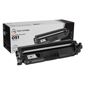ld products compatible toner cartridge replacement for canon 051 2168c001 (black, 1-pack) for use in canon imageclass lbp162dw, mf264dw, mf267dw, mf269dw