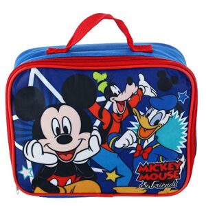 disney mickey mouse and friends insulated lunch box - lunch bag