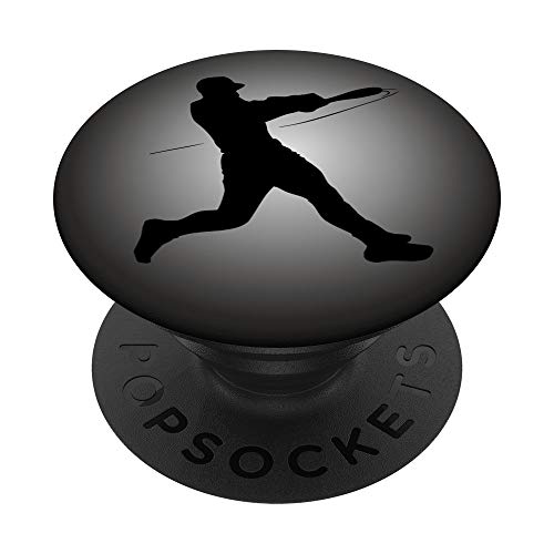 Baseball Batting Sport Fan Gift Baseball Pop Socket PopSockets PopGrip: Swappable Grip for Phones & Tablets