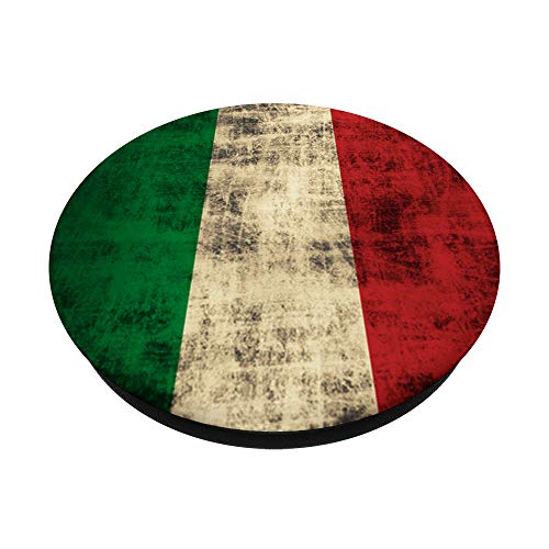 Vintage Italian Flag Italy Italia PopSockets Grip and Stand for Phones and Tablets