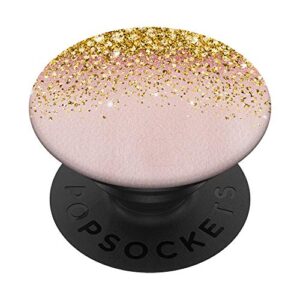 Glam Ombre Pink Designed PopSockets PopGrip: Swappable Grip for Phones & Tablets