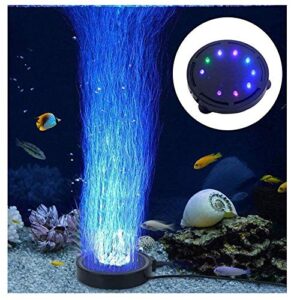 londafish aquarium bubble light aquarium air stone led light air pump bubble stone lamp