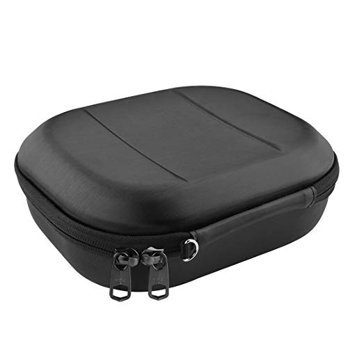 Geekria Shield Headphones Case Compatible with Skullcandy Crusher ANC, Crusher Evo, Hesh ANC, Hesh Evo Case, Replacement Hard Shell Travel Carrying Bag with Cable Storage (Black)