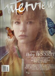 interview fashion magazine, june/july, 2016 dream catcher haley bennett