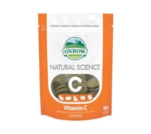 oxbow natural science vitamin c supplement hay tabs rabbit chinchilla guinea pig