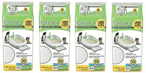 tidy cat breeze pads, 10 count mulit packs (pack of 4)