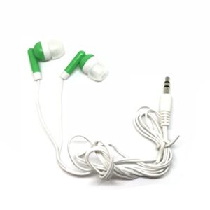 TFD Supplies Wholesale Bulk Earbuds Headphones 50 Pack for iPhone, Android, MP3 Player - Mixed Colors