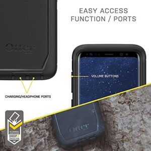 OtterBox Defender Series for Samsung Galaxy S8+ Plus (Screen Protector NOT Included) - Bulk Packaging - Black - (Case Only - Holster Not Included)