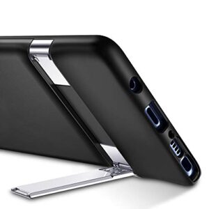 ESR Metal Kickstand Case Compatible for Samsung Note 9,[Vertical and Horizontal Stand] [Reinforced Drop Protection] Hard PC Back with Flexible TPU Bumper for Note 9(Black)