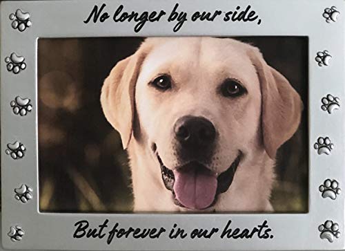 NewLifeLandia Pet Memorial Picture Frame Keepsake for Dog or Cat, Perfect Loss of Pet Gift for Remembrance and Healing