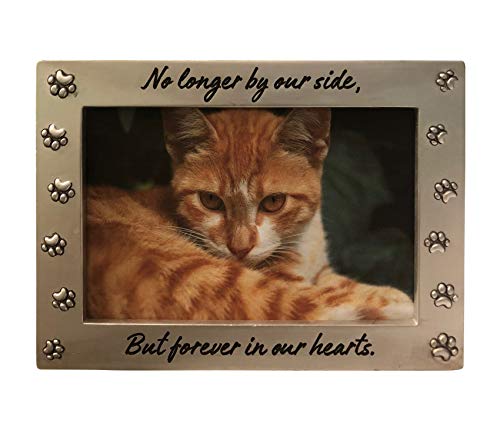 NewLifeLandia Pet Memorial Picture Frame Keepsake for Dog or Cat, Perfect Loss of Pet Gift for Remembrance and Healing