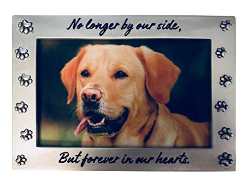 NewLifeLandia Pet Memorial Picture Frame Keepsake for Dog or Cat, Perfect Loss of Pet Gift for Remembrance and Healing