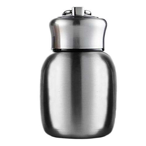 Stainless Steel Water Bottle, Mini 200ml Vacuum Insulated Water Bottle Vacuum Leak Proof Sport Insulated Tumbler Vacuum Cup Hot and Cold Water Bottle Women Girls Kids Gift (Original color)