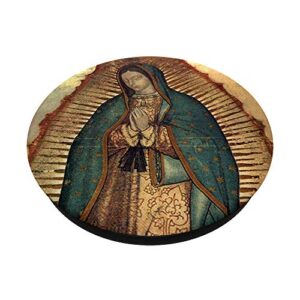Our Lady of Guadalupe Marian Gift Vintage Mary Catholic PopSockets PopGrip: Swappable Grip for Phones & Tablets