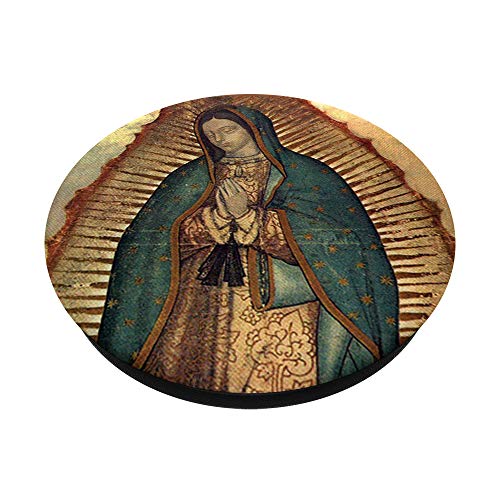 Our Lady of Guadalupe Marian Gift Vintage Mary Catholic PopSockets PopGrip: Swappable Grip for Phones & Tablets