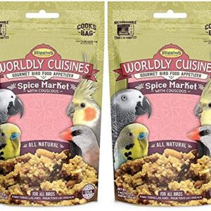 Higgins 2 Pack of Worldly Cuisines Spice Market Bird Treat, 2 Ounces Each