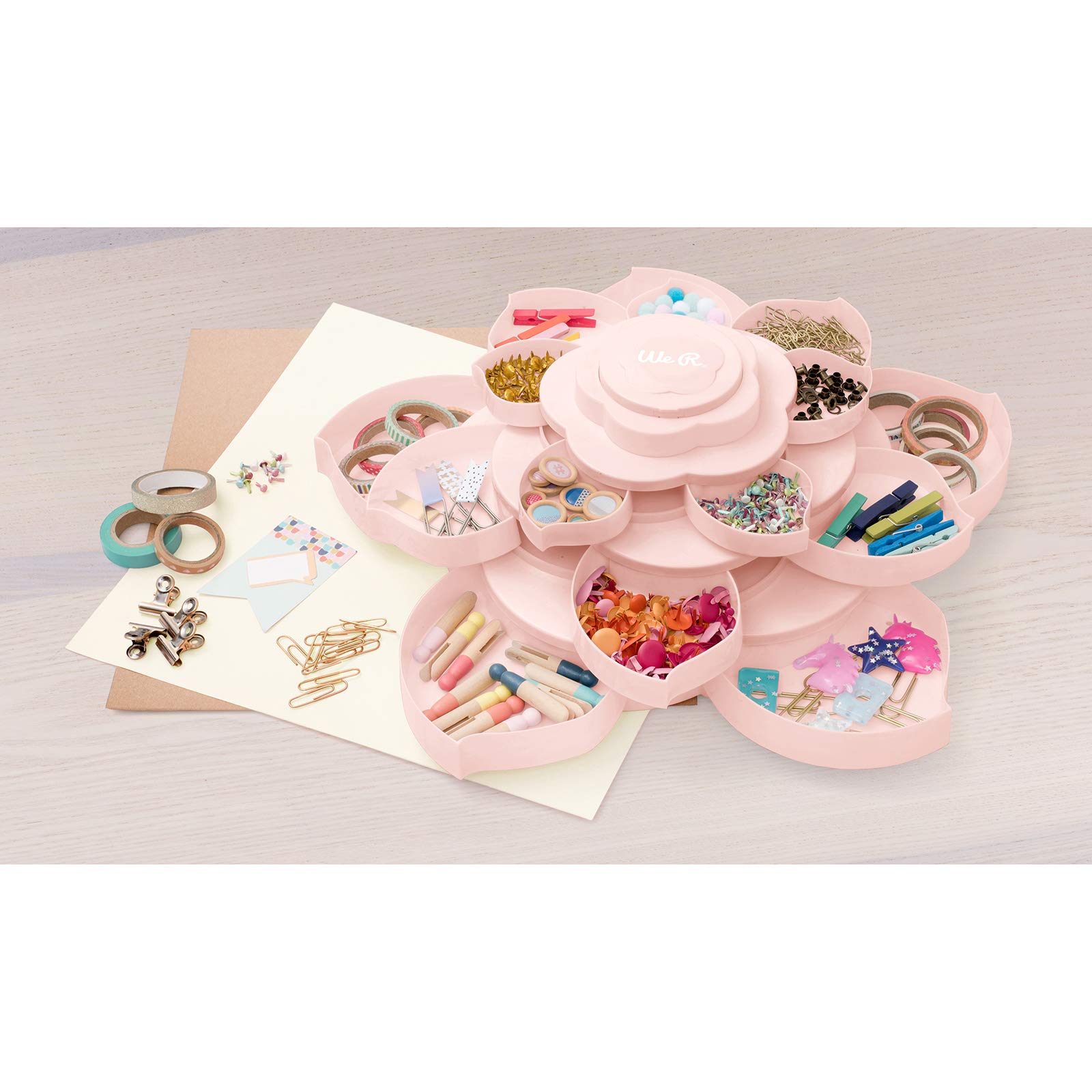 We R Memory Keepers Bloom Storage & Decor- Pink