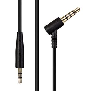 3.5mm to 2.5mm aux cable cord compatible with quietcomfort qc35ii qc35 qc25 on-ear 2 oe2 oe2i noise cancelling headphones, jbl e45bt e55bt e65btnc bluetooth earphone, audio replacement wire(4ft)