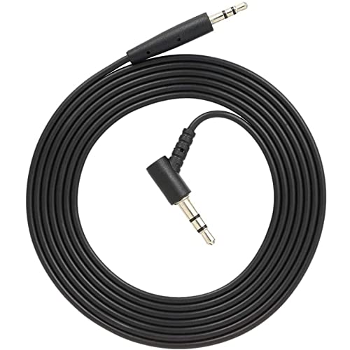 3.5mm to 2.5mm Aux Cable Cord Compatible with QuietComfort QC35II QC35 QC25 On-Ear 2 OE2 OE2i Noise Cancelling Headphones, JBL E45BT E55BT E65BTNC Bluetooth Earphone, Audio Replacement Wire(4ft)