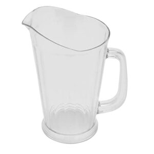 g.e.t. p-1064-1-cl-ec bpa-free break-resistant plastic serving pitcher, 60 ounce, clear