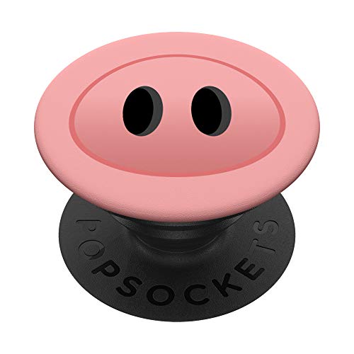 Pig Nose Grip - Pink PopSoket Pig Nose Design PopSockets PopGrip: Swappable Grip for Phones & Tablets