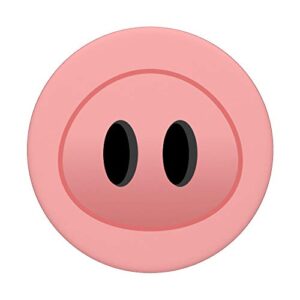 Pig Nose Grip - Pink PopSoket Pig Nose Design PopSockets PopGrip: Swappable Grip for Phones & Tablets