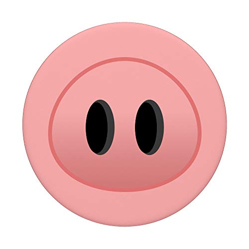 Pig Nose Grip - Pink PopSoket Pig Nose Design PopSockets PopGrip: Swappable Grip for Phones & Tablets