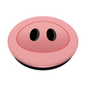 Pig Nose Grip - Pink PopSoket Pig Nose Design PopSockets PopGrip: Swappable Grip for Phones & Tablets