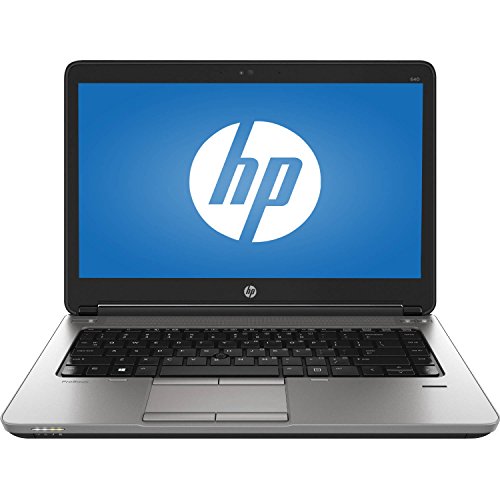 HP Probook 640 G1 14in Laptop, Intel Core i5-4300M 2.6GHz, 8GB Ram, 1TB Hard Drive, DVDRW, Webcam, Windows 10 Pro 64bit (Renewed)