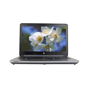 hp probook 640 g1 14in laptop, core i5-4300m 2.6ghz, 8gb ram, 256gb ssd, dvdrw, windows 10 pro 64bit, webcam (renewed)