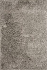 loloi ii mila shag collection mil-01 taupe 2'-3" x 3'-9" accent rug