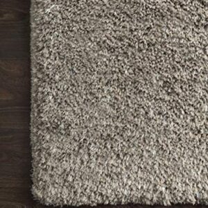 Loloi II Mila Shag Collection MIL-01 Taupe 2'-3" x 3'-9" Accent Rug