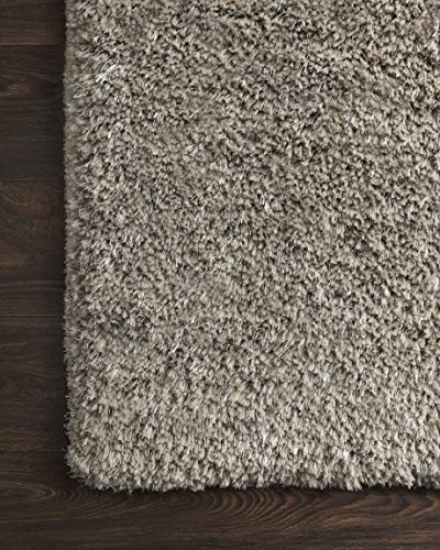 Loloi II Mila Shag Collection MIL-01 Taupe 2'-3" x 3'-9" Accent Rug