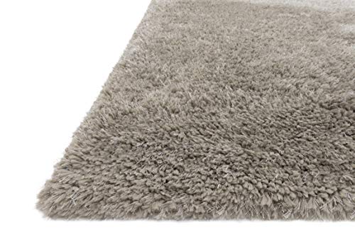 Loloi II Mila Shag Collection MIL-01 Taupe 2'-3" x 3'-9" Accent Rug