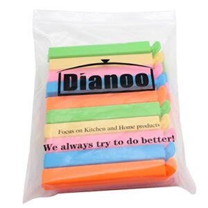 Dianoo 20 PCS Food Sealing Clips For Kitchen 11CM (Random Colors)