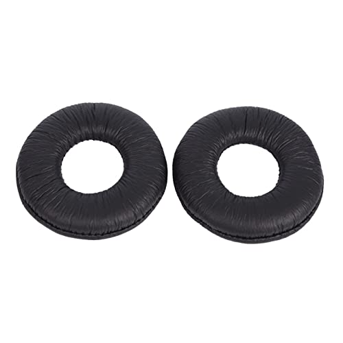 Replacment Ear Pads, 2Pcs Soft Headphone Ear Cushion PU Leather Foam Earpads Compatible with MDR-ZX110 V150 V250 V300 Headphones