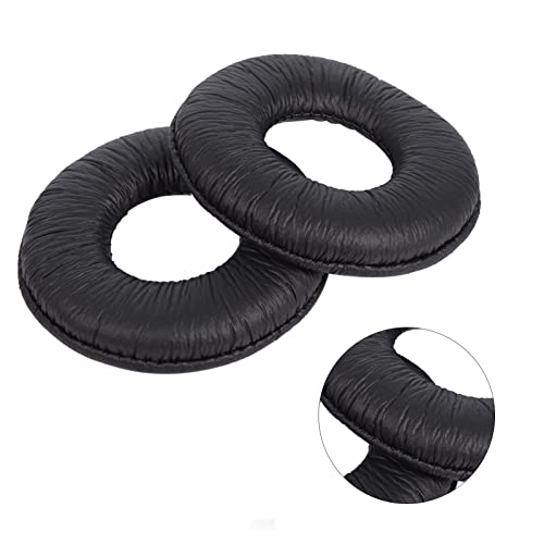 Replacment Ear Pads, 2Pcs Soft Headphone Ear Cushion PU Leather Foam Earpads Compatible with MDR-ZX110 V150 V250 V300 Headphones